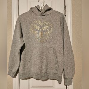 TNA Gray Sweater with Gold Design